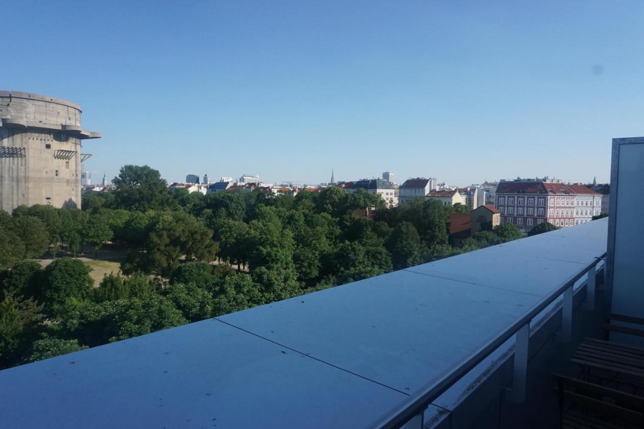 Augartenblick Penthaus 17 - Blick Zum Riesenrad Vídeň Exteriér fotografie